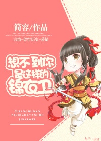 《想不到你是这样的锦衣卫》封面