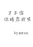《才不信你暗恋我呢》封面