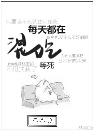 《每天都在混吃等死》封面