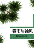 《春雨与徐风》封面