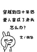 《穿越到四十年后爱人变成了老头怎么办》封面