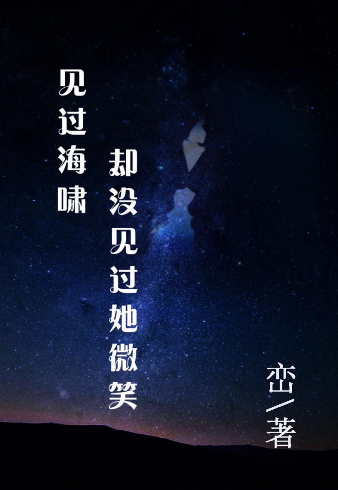 《见过海啸却没见过她微笑》封面