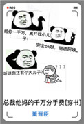 《总裁他妈的千万分手费[穿书]》封面
