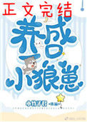 《养了一只小狼崽》封面