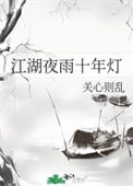 《江湖夜雨十年灯》封面