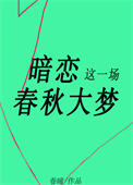 《暗恋这一场春秋大梦》封面
