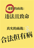《真实的商战，合法但有病》封面