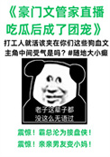 《管家在狗血文里直播吃瓜》封面