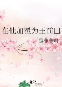 《在他加冕为王前Ⅲ》封面