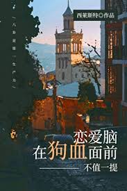《恋爱脑在狗血面前不值一提》封面