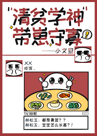 《清贫学神带崽守寡》封面
