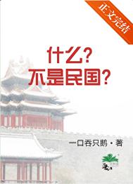 《什么？不是民国！》封面