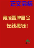 《穿成冒牌县令在线撒钱》封面