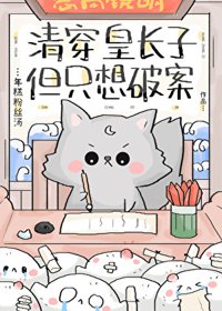 《清穿皇长子，但只想破案》封面